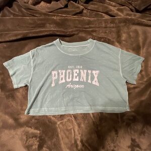 Aeropostale crop tee size small